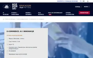 Akademia Leona Koźmińskiego – E-commerce, AI i innowacje