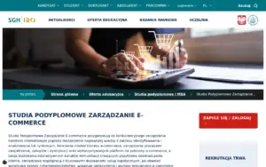 SGH – studia podyplomowe Zarządzanie e-commerce